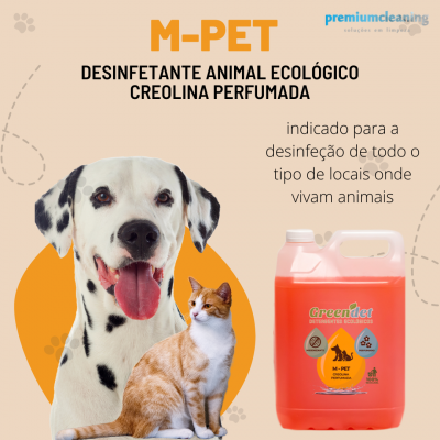 M-PET Desinfetante Animal Ecológico - Creolina Perfumada 5L