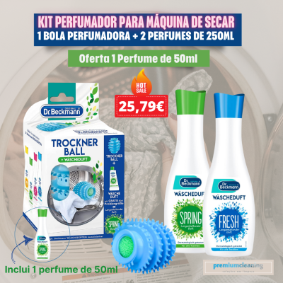 Kit Perfumador para máquina de secar Dr.Beckmann Kit Perfumador para máquina de secar Dr.Beckmann