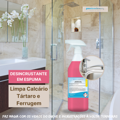 Limpa calcário, tártaro e ferrugem 1L
