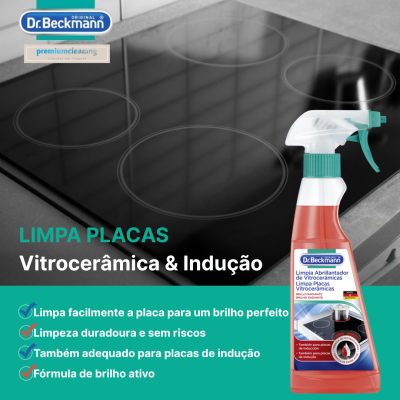 Spray Limpa Placas Vitrocerâmica e Indução Dr.Beckmann