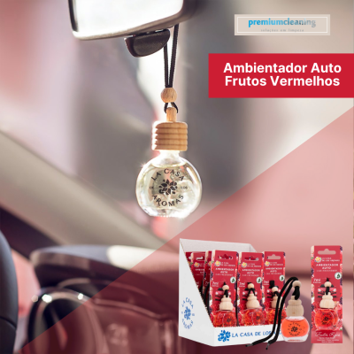 Ambientador Auto Frutos Vermelhos 7ml