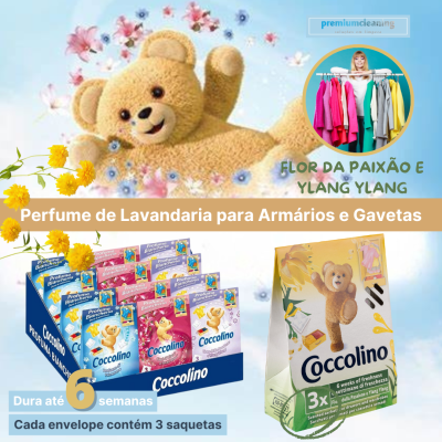 Perfume de Lavandaria para Armários e Gavetas em saquetas 3xFlores de Ylang Ylang