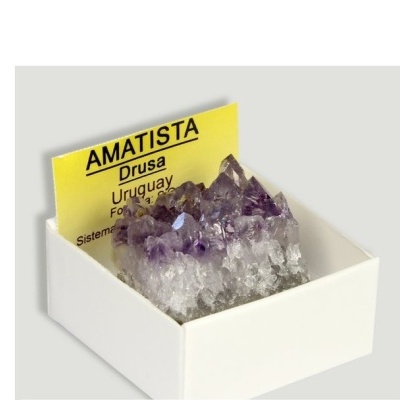 Amatista em caixa