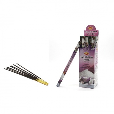 Incenso Sal Grosso com Alho