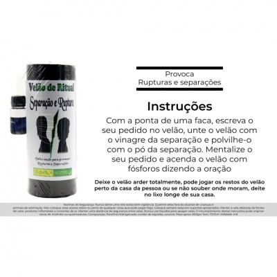 Velão Separação e rotura