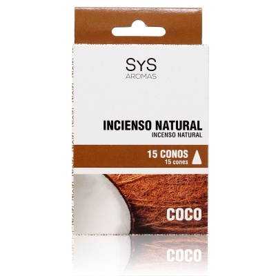 Incenso cone Natural Coco