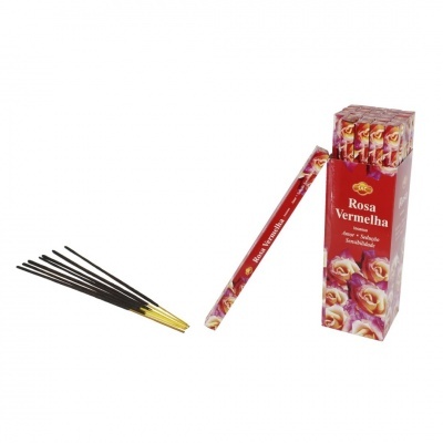 Incenso Rosa Vermelha