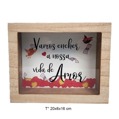 Mealheiro Amor 20x16cm