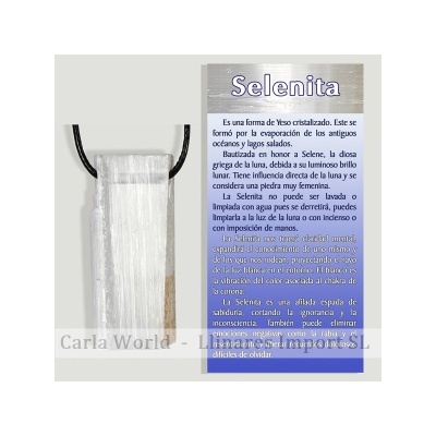 Selenita com Fio ajustável
