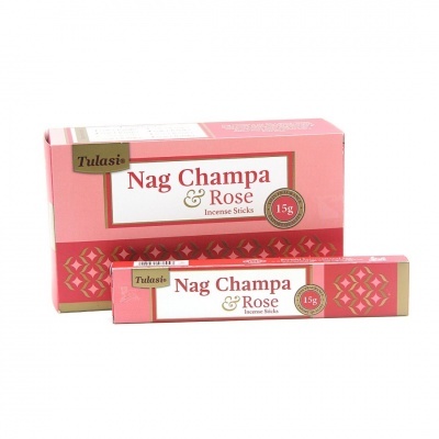 Incenso Nag Champa 15gr Rosa