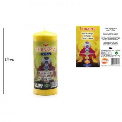 Vela 7 Chakras