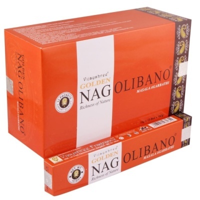 Incenso Nag Champa 15gr Olibano