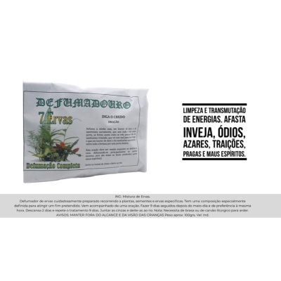 Defumador 7 Ervas Completa