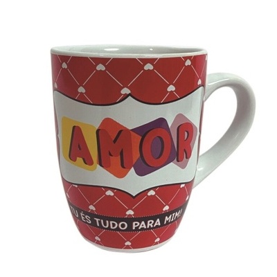 Caneca Oval "Amor"