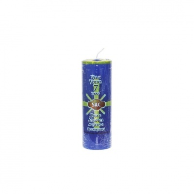 Vela Votiva 7 Dias Azul Escuro