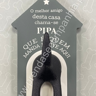 Cabide personalizado para trela