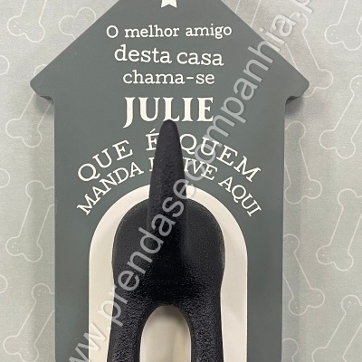 Cabide personalizado para trela