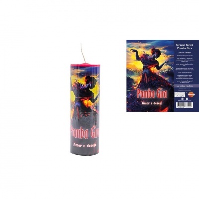 Vela Votiva 7 Dias Pomba Gira