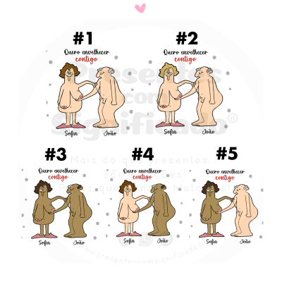 Caneca - Quero envelhecer contigo