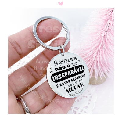 Porta-chaves simples personalizado