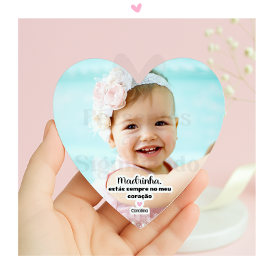 Íman coração 10cm