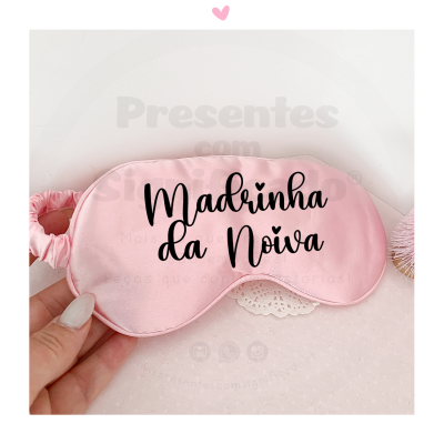 Máscara de dormir personalizada
