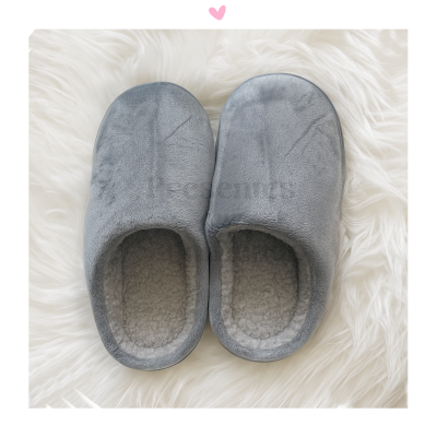 Chinelos de criança cinza personalizados