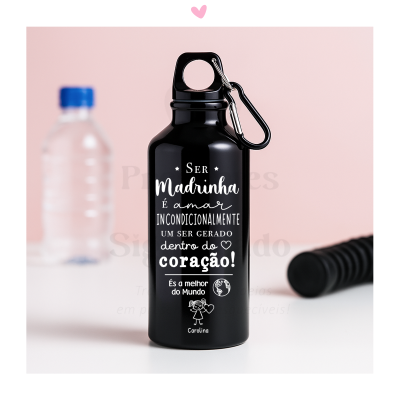 Garrafa em alumínio