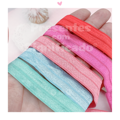 Pulseira elástica c/ medalha gravada