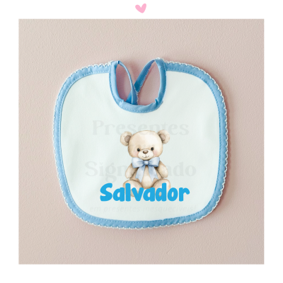 Babete bebé personalizado c/ nome