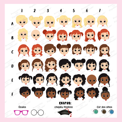 Bloco de Notas branco e rosa (A5 folhas lisas) - Finalista