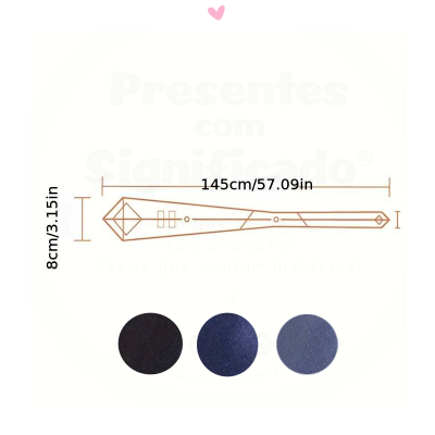 Gravata personalizada c/ foto e texto