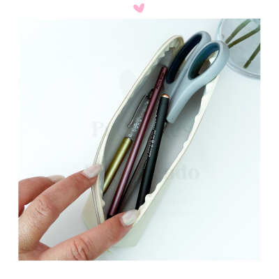 Estojo de napa personalizado