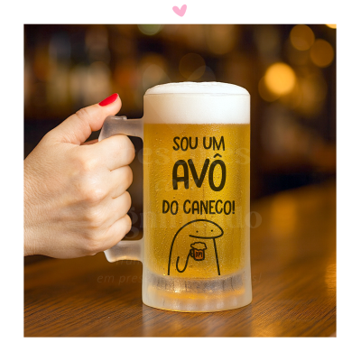 Caneca de cerveja Flork - Sou um AVÔ do caneco...