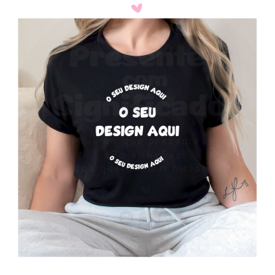 T-shirt senhora personalizada (loose fit)