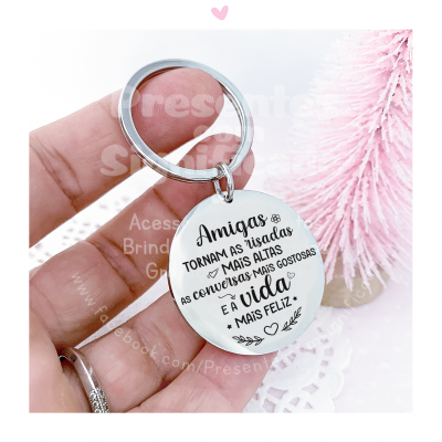 Porta-chaves simples personalizado