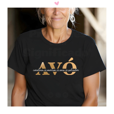 T-shirt - Avó (com nomes)