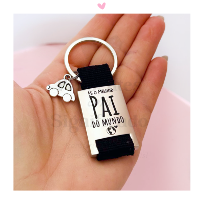 Porta-chaves fita nylon