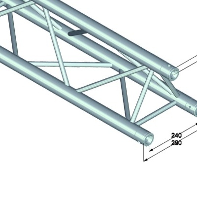 ALUTRUSS TRILOCK 6082-290 3-Way Crossbeam