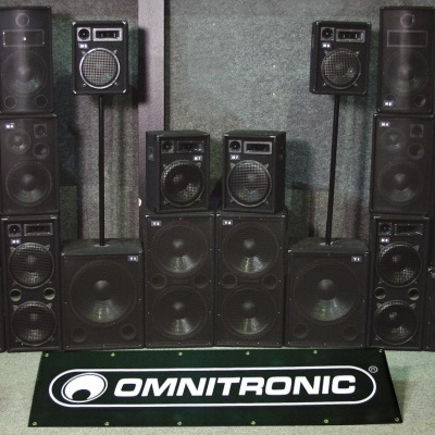 OMNITRONIC TX-2520 3-Way Speaker 1400W