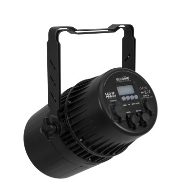 EUROLITE LED IP PAR-64 COB 3000K 100W Zoom bk