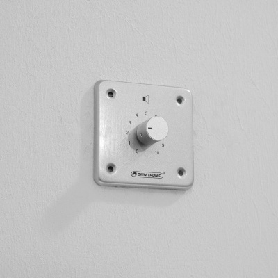 OMNITRONIC PA Volume Controller 10 W mono sil