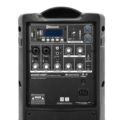 OMNITRONIC WAMS-08BT MK2 Wireless PA System