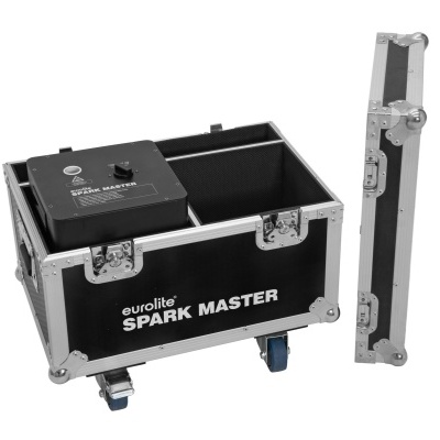 ROADINGER Flightcase 2x Spark Master with wheels