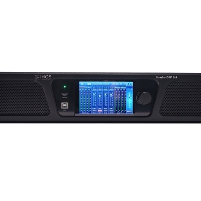 DSP digital power amplifier Quadro DSP 6.4 4x1500w