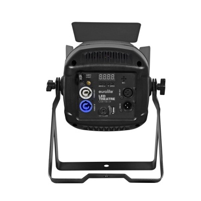 Luz LED preta de palco AUDIOLITE vista de trás