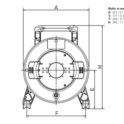 SCHILL Cable Drum GT 235.RM