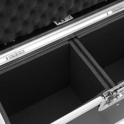 ROADINGER Flightcase 2x LED PFE-50 3000K Profile Spot