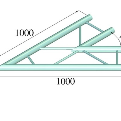 ALUTRUSS BILOCK BQ2-PAC19H 2-way Corner 45°