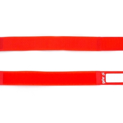 GAFER.PL Tie Straps 25x260mm 5 pieces red